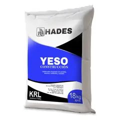 GENERICO - Yeso para construcción Bolsa x 18 kg Hades