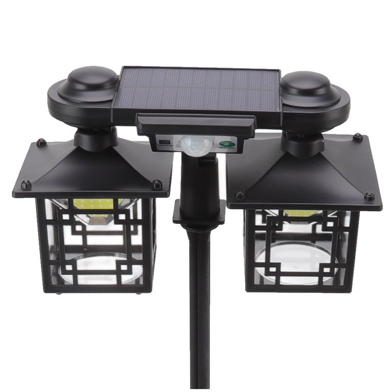 Luz Solar Doble Uso Para Exteriores Sensor De Movimiento Con Control Patio y Jardín