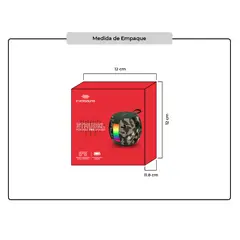 EVERSOUND - Parlante Bluetooth STRUDEL EV500A Led RGB Camuflado