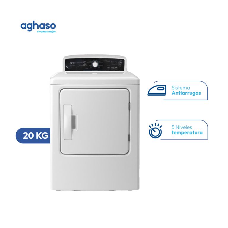 SECADORA DE ROPA 20 KG - GAS NATURAL