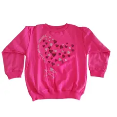 GENERICO - Conjunto Niña 2 Piezas Corazon