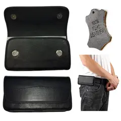 GENERICO - Funda Protector Case de Cuero Vacuno de correa para Iphone 16