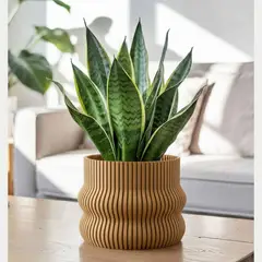 GENERICO - Porta maceta MA-Z Miel N15 color Madera