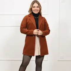 GENERICO - Abrigo largo para mujer