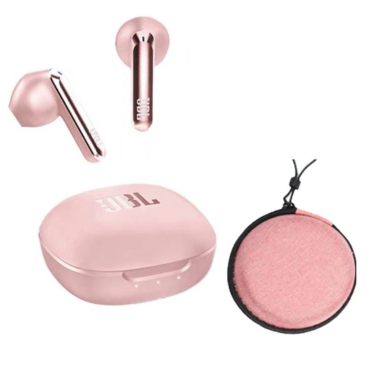 Audífonos Bluetooth T280TWS Compact X2 Rosa