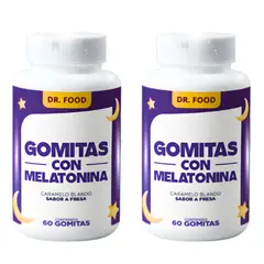 GENERICO - Combo Gomitas Sabor a Fresa con Melatonina