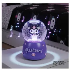GENERICO - Esfera Musical Con Luces con Figura Decorativa Kitty Para Dormitorio JS