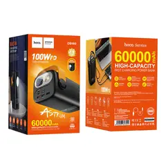 HOCO - Power Bank Cargador Carga Rapida 60000mAh Astrum 100w Para Laptop Smartphone Tablet