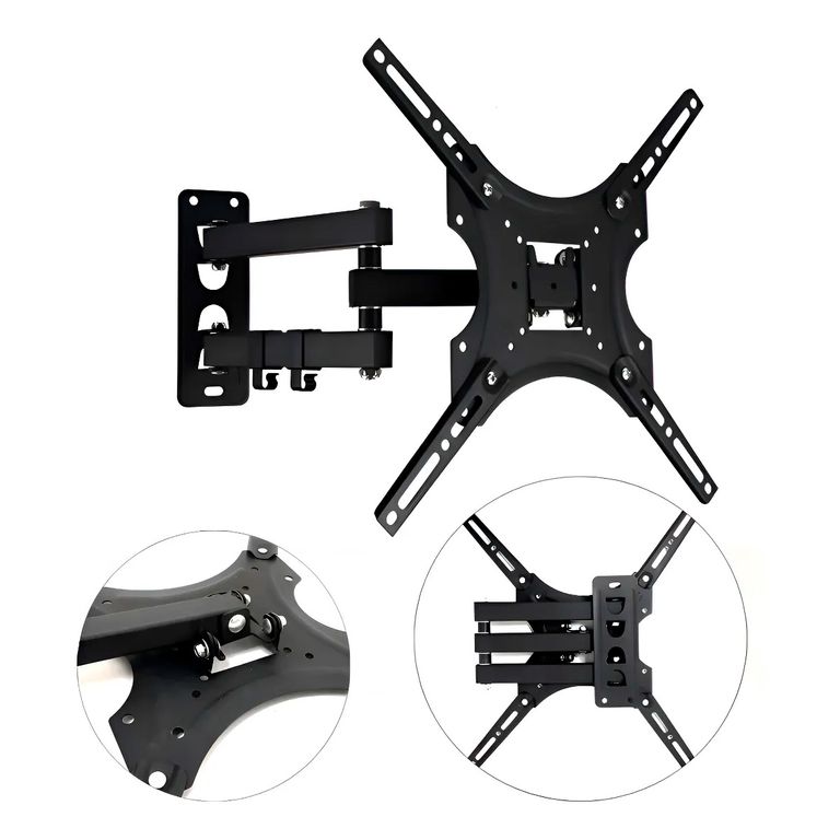 Rack Para Tv 2 En 1 Plegable Para Pantalla Smart 32-55