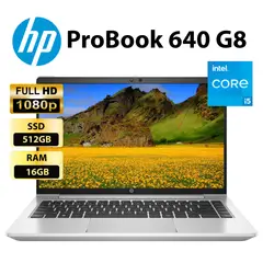 HP - LAPTOP PROBOOK 640 INTEL I5 SSD M2 512GB RAM 16GB FHD
