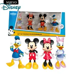 DISNEY - Set de Figuras Articulables Mickey Mouse y sus Amigos 4pcs