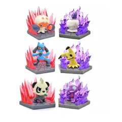 POKEMON - Diorama Fantasma vs Luchador Random Japon