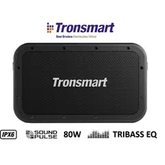 TRONSMART - Parlante Bluetooth Force Max 80W con Sonido SoundPulse TWS 2.2