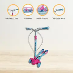 GENERICO - Scooter Tijera para niñas «FROZEN»