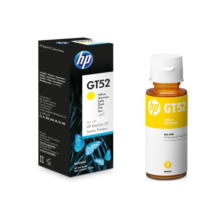 BOTELLA DE TINTA GT52 YELLOW M0H56AL 70ML