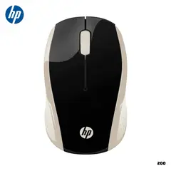 HP - MOUSE INALAMBRICO 200 2HU83AA 1000 DPI - DORADO