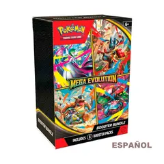 POKEMON - Tcg Mega Evolution Booster Bundle Español