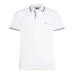 TOMMY HILFIGER - POLO MERCERISED UNDERCOLLAR REG POL TH