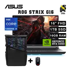 ASUS - ROG STRIX G615JWR-RV017W /INTEL CORE ULTRA 9-14900HX / 1TB SSD / RAM 16 GB /N-VIDIA RTX 5060