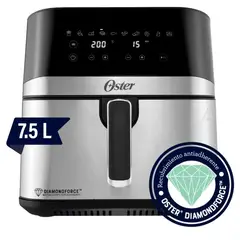 OSTER - FREIDORA DE AIRE DIGITAL DIAMONDFORCE 7.5 LTS CKSTAF75DSSDF