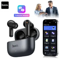 HOCO - Audifono Inalámbricos Auricular Traducción AI Cancelación de Ruido ANC+ENC y Control Táctil