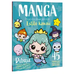 LEXUS - Libro infantil actividades para aprender a dibujar Manga Estilo Kawaii