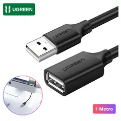 UGREEN - Cable Adaptador Extensor USB Tipo A Macho a Hembra 1 Metro