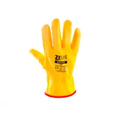 ZEUS - Guante Cuero Badana Safety Proteccion de Manos x2 Pares