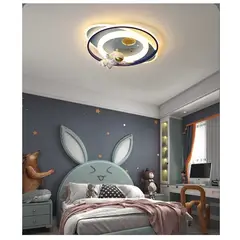 GENERICO - Lampara de techo astronauta para niños Incluye control remoto