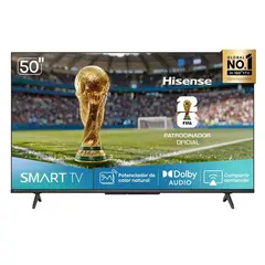HISENSE - TELEVISOR SMART TV FHD 50 MODELO 50A4NV+ RACK DE 2 BRAZOS