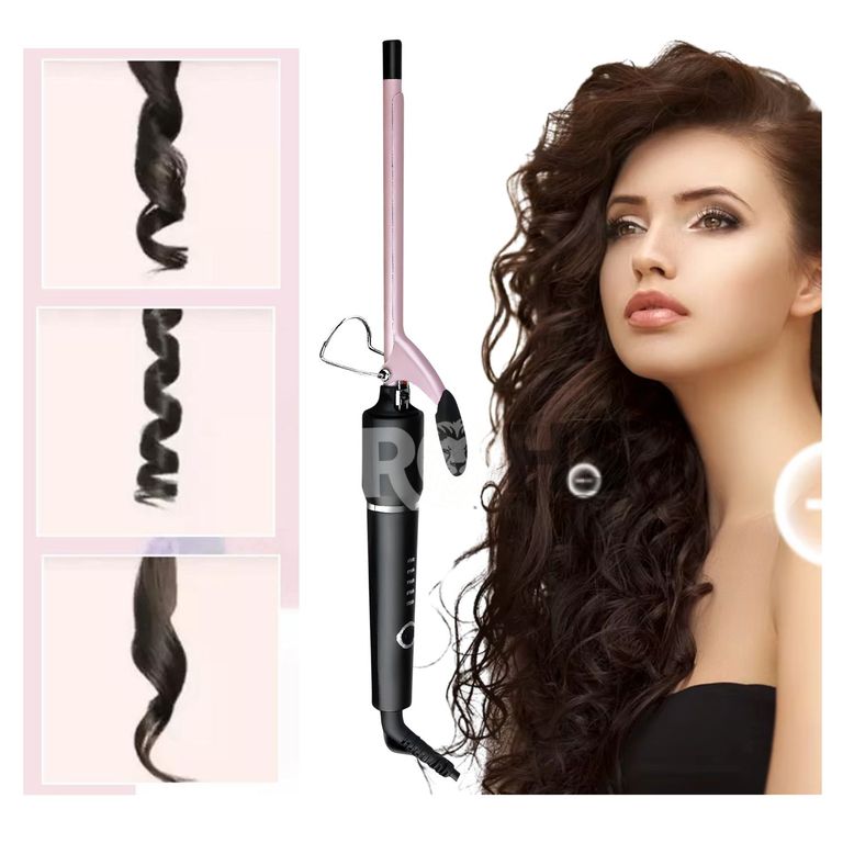 RIZADOR DE PELO ELECTRICO ULTRA DELGADO