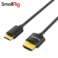 GENERICO - CABLE ULTRADELGADO 4K MINI HDMI A HDMI 55CM (C TO A) SMALLRIG 3041