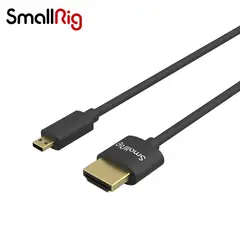 GENERICO - CABLE ULTRADELGADO 4K MICRO HDMI A HDMI 55CM D TO A SMALLRIG 3043B