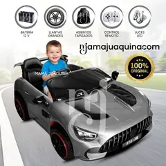 BEAUTIFUL - Carro a Batería para Niños «AMG GT» Ediciòn Limitada Gray