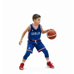 PEAK - Conjunto de SERBIA 2024 FIBA JERSEY NIÑO