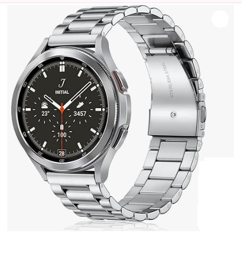 Correa Eslabón para samsung watch 20mm - PLATEADO