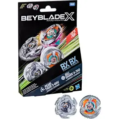 TAKARA TOMY - BEYBLADE X GILL SHARK 4-70O BX Y PEARL TIGER 3-60U BX