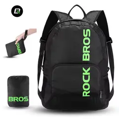 ROCKBROS - Bolso mochila de viaje ultraligera para deportes al aire libre plegable impermeable