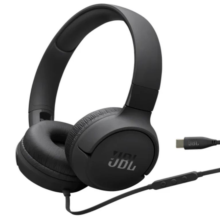Audifonos Tune 520C con conector Tipo-C - Negro