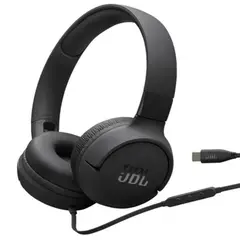JBL - Audifonos Tune 520C con conector Tipo-C - Negro