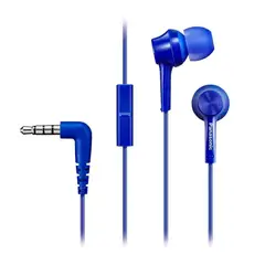 PANASONIC - Audífonos RP-TCM115 con Micrófono Azul
