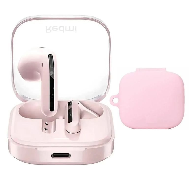 Audifonos Redmi BUDS 6 ACTIVE + Case Protector Rosa