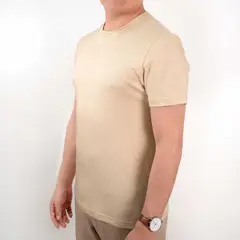 ALMATIVA - Polo Cuello Redondo 100% Algodón Pima Peruano Certificado Hombre