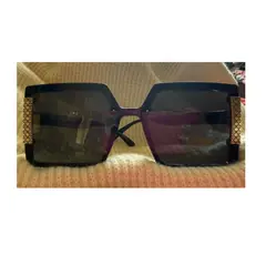 GENERICO - Lentes de Sol Vintage para Hombre y Mujer 40505 Negro