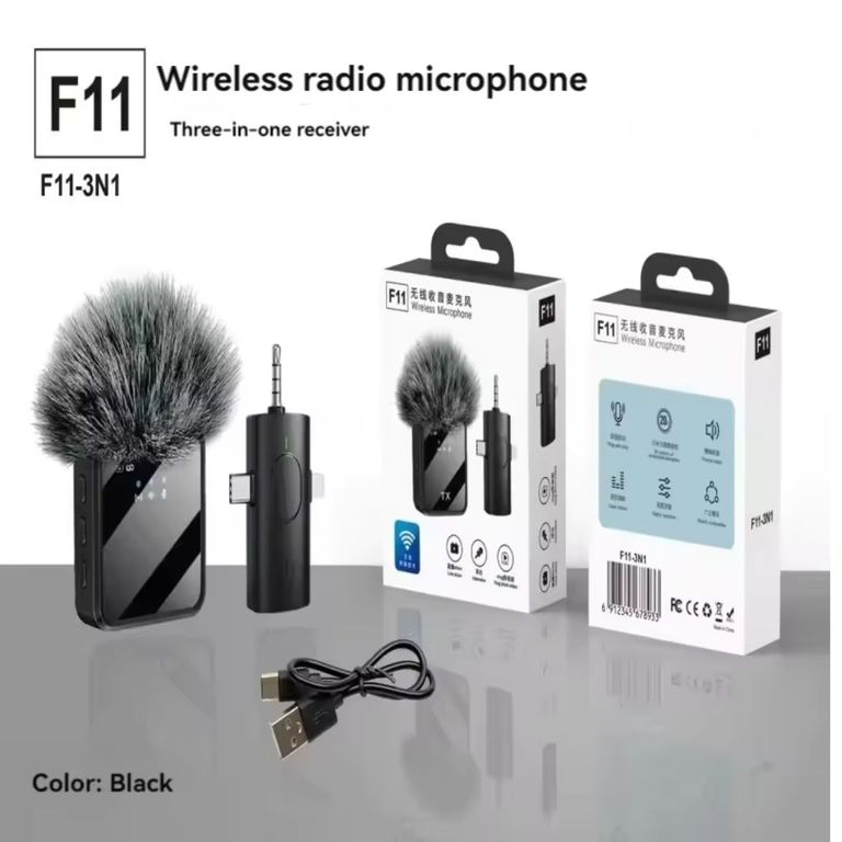 MICROFONO INTELIGENTE INALAMBRICO SOLAPERO F11-2