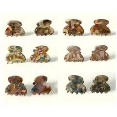 GENERICO - Ganchos cabello - Set x6 pares de ganchitos