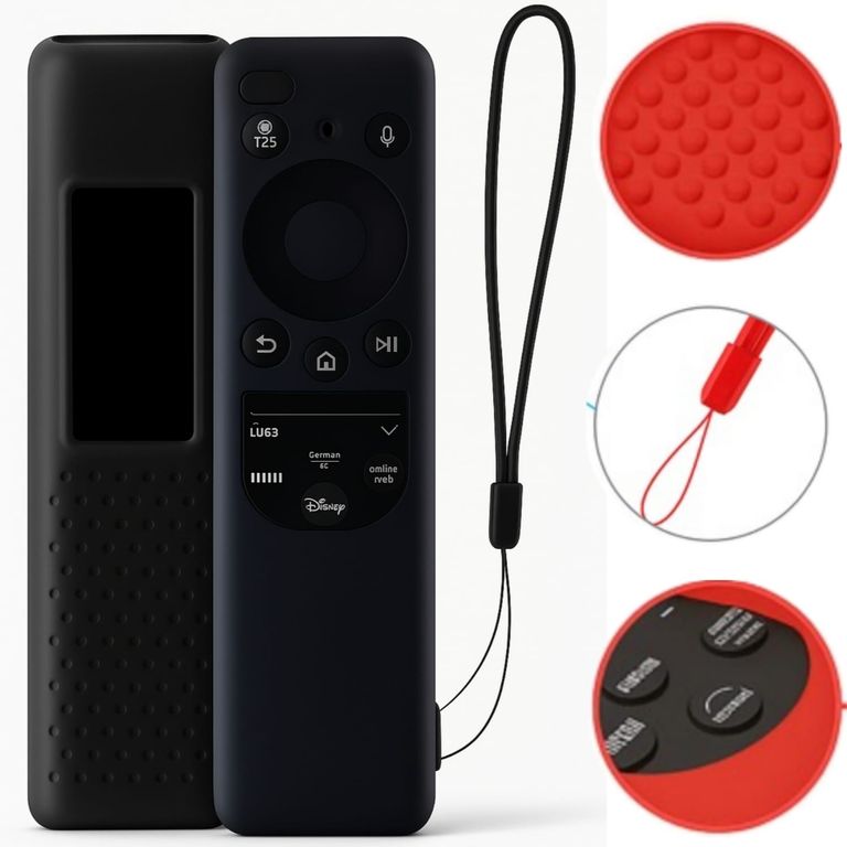 Funda Case Protector De Control Samsung Solar - NEGRO