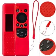 GENERICO - Funda Case Protector De Control Samsung Solar - ROJO