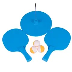 MUNAIQUI - Set de Ping Pong Tenis de Mesa Color Celeste