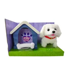 GENERICO - Casita con Perrito con Sonido Movimientos Ladra Y Camina